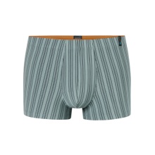 Schiesser Long Life Soft Boxershorts 183146 mineral green striped for men - 1 piece