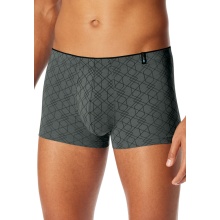 Schiesser Underwear Boxer Shorts Long Life Soft Shorts Modal patterned dark green - 1 piece