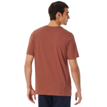 Schiesser Leisure T-shirt Mix+Relax (100% Cotton) terracotta red Men's