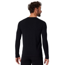 Schiesser Underwear Long Sleeve Shirt Organic Cotton Round Neck 95/5 - black Men's