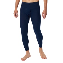 Schiesser Underwear Long Johns Series Original Classics Fine Rib with Fly - navy blue Men's
