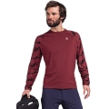 Schöffel Bicycle Long Sleeve Shirt Lakata Trail M (4-Way Stretch, Quick-Drying) red Men's