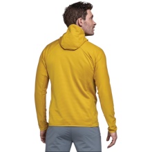 Schöffel Fleece Jacket Hiking Hoody Style Cascata MNS with Hood (warm, 4-way stretch) gold/yellow Men's - Plus Size 58 -