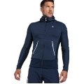 Schöffel Fleece Jacket Monte Sart Hoody (maximum freedom of movement) navy blue men's