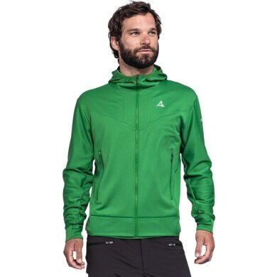 Schöffel Fleece Jacket Mountain Hoody Style Blaueis MNS (with hood, warm, quick-drying) green men's