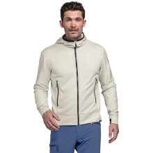 Schöffel Fleece Jacket Mountain Hoody Style Blaueis MNS (with hood, warm, quick-drying) beige men's