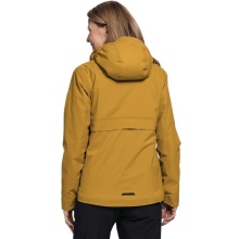 Schöffel All-Season Jacket Bellagio L (2.5-layer, waterproof, high breathability) gold/yellow ladies