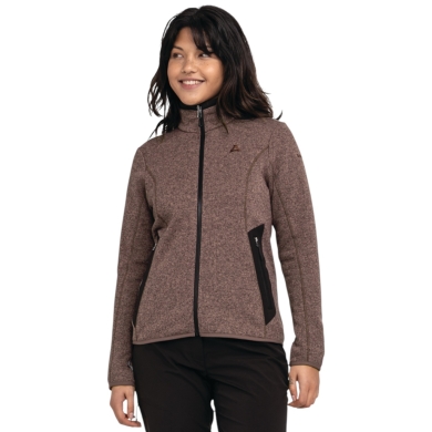 Schöffel Fleece Jacket Hiking Circ Style Yew (warm, high moisture transport) dark pink ladies