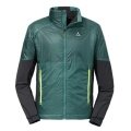 Schöffel Hybrid Jacket Cima Mede (optimal wearing comfort, water-repellent) green/blue Men