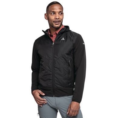 Schöffel Hybrid Jacket Hiking Style Blaueis MNS (warm PrimaLoft® insulation, with hood) black men's