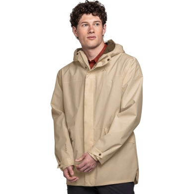 Schöffel Rain Jacket CIRC Style Smue (waterproof, 2-way stretch) beige men's