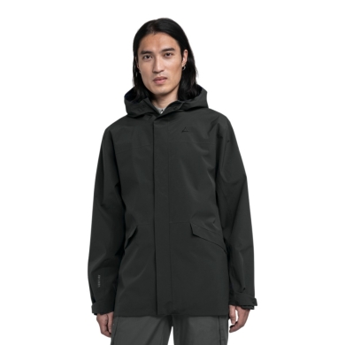 Schöffel Rain Jacket CIRC Style Smue (waterproof, 2-way stretch) black men's