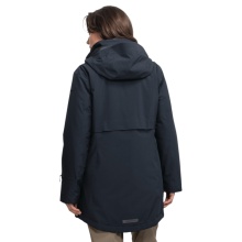 Schöffel Transitional Rain Jacket Urban Insulated Parka Style Malkay (waterproof, breathable) navy blue ladies