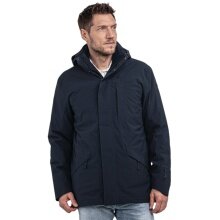 Schöffel Transitional Rain Jacket Urban 3in1 Parka Style Borkol (waterproof, breathable) navy blue men's