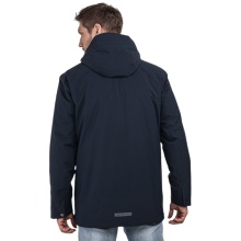 Schöffel Transitional Rain Jacket Urban 3in1 Parka Style Borkol (waterproof, breathable) navy blue men's