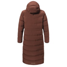 Schöffel Winter Down Coat Urban Down Style Vindave (warm thanks to down filling) brown ladies