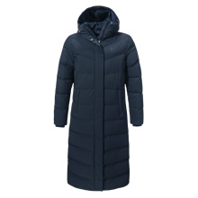 Schöffel Winter Down Coat Urban Down Style Vindave (warming thanks to down filling) navy blue ladies