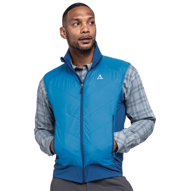 Schöffel Hiking Vest Hybrid Style Blaueis MNS (Primaloft® Gold, padded) blue men's