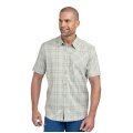 Schöffel Hiking Shirt Frolya (UV Protection, Chest Pocket) Short Sleeve Grey Men's