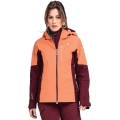 Schöffel Trekking-Hiking Jacket Gaschurn (2-layer, waterproof and breathable) orange/red Women