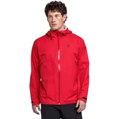 Schöffel Trekking Hiking Jacket Vistdal (2.5-layer, waterproof, windproof) red men's