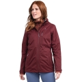 Schöffel Trekking Hiking Jacket ZipIn Stanzach (waterproof, durable) burgundy ladies