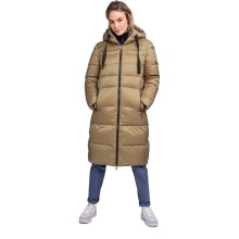 Schöffel Winter Coat Kenosha (Down Coat, Windproof, Water-Repellent) Beige Brown Ladies