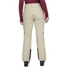 Schöffel Winter Ski Pants Pontresina Pant (4-way stretch, waterproof, high freedom of movement) beige Women