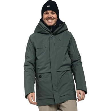 Schöffel Winter Jacket Heat Cambria (Intellitex Heat Technology) dark green men's