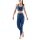 Skins Functional Pants 3-Series Skyscraper Tight Long (tight-fitting, high waist) navy blue Women
