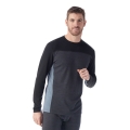 Smartwool Functional Underwear Long Sleeve Shirt Classic Thermal (warming Merino wool, Colourblock) charcoal grey Men's