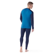 Smartwool Functional Underwear Long Sleeve Shirt Classic Thermal (warming Merino wool, round neck) deep blue/navy Men's