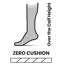 Smartwool Ski Sock Zero Cushion OTC (Merino Wool) black - 1 pair