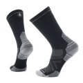 Smartwool Hiking Sock Crew Hike Targeted Cushion (Merino Wool, breathable) black/grey - 1 pair