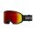 Smith Loam MTB Cycling Glasses (Carbonic-X Lens, 100% UVA-UVB Protection) black/red - 1 pair of glasses