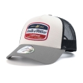 Smith&Miller Basecap Vicent Trucker Cap grey/stone - 1 piece