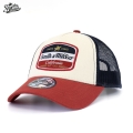 Smith&Miller Baseball Cap Vicent Trucker Cap red/beige - 1 piece