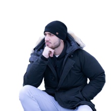 Smith&Miller Beanie Hat Basic Cuff - navy blue - 1 piece