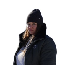 Smith&Miller knitted beanie (hat) Fred WB - burgundy - 1 piece