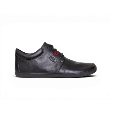 Sole Runner barefoot shoes sneakers Narvi leather (wide toe box) black