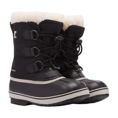 Sorel Yoot Pac Nylon WP Winter Boots (waterproof) black children/teenagers