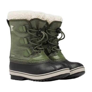 Sorel Yoot Pac Nylon WP Winter Boots (waterproof) green children/teenagers