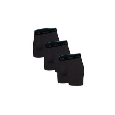 Stance Underwear Boxer Shorts Boxer Briefs Black - 3 Pack