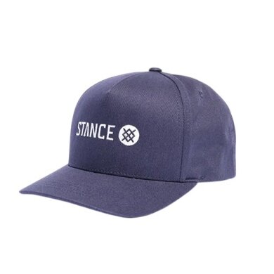 Stance Baseball Cap Icon Snapback Hat navy blue - 1 piece