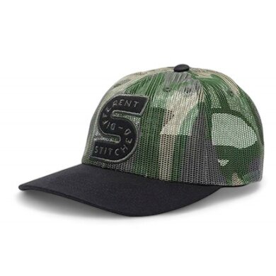 Stance Baseball Cap Standard Adjustable Mesh Cap Camouflage Green - 1 Piece