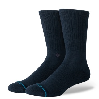 Stance Daily Sock Crew Icon (reinforced heel and toe) navy blue - 1 pair