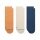 Stance Daily Sock Quarter Icon orange/beige/dark blue - 3 pairs
