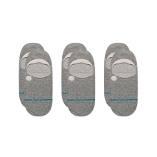 Stance Daily Socks No Show Icon grey - 3 pairs