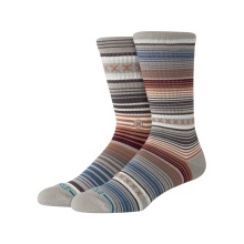 Stance Daily Sock Crew Curren Staple grey/multi - 1 Pair