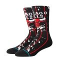 Stance Daily Sock Crew Overspray CHI black/red - 1 pair